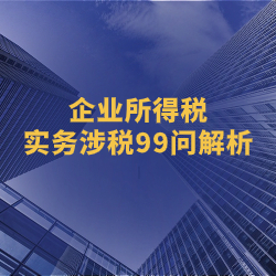 《企业所得税——实务涉税99问操作解析》