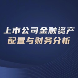 《上市公司金融资产配置与财务分析》