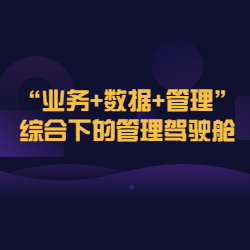 《“业务+数据+管理”综合下的管理驾驶舱》