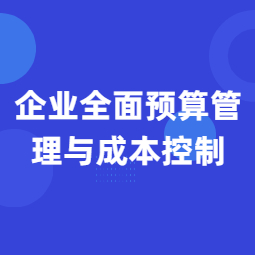 《企业全mian预算管理与成本控制》   