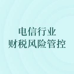 《电信行业财税风险管控》