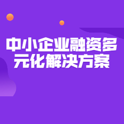 《中小企业融资多元化解决方案二》